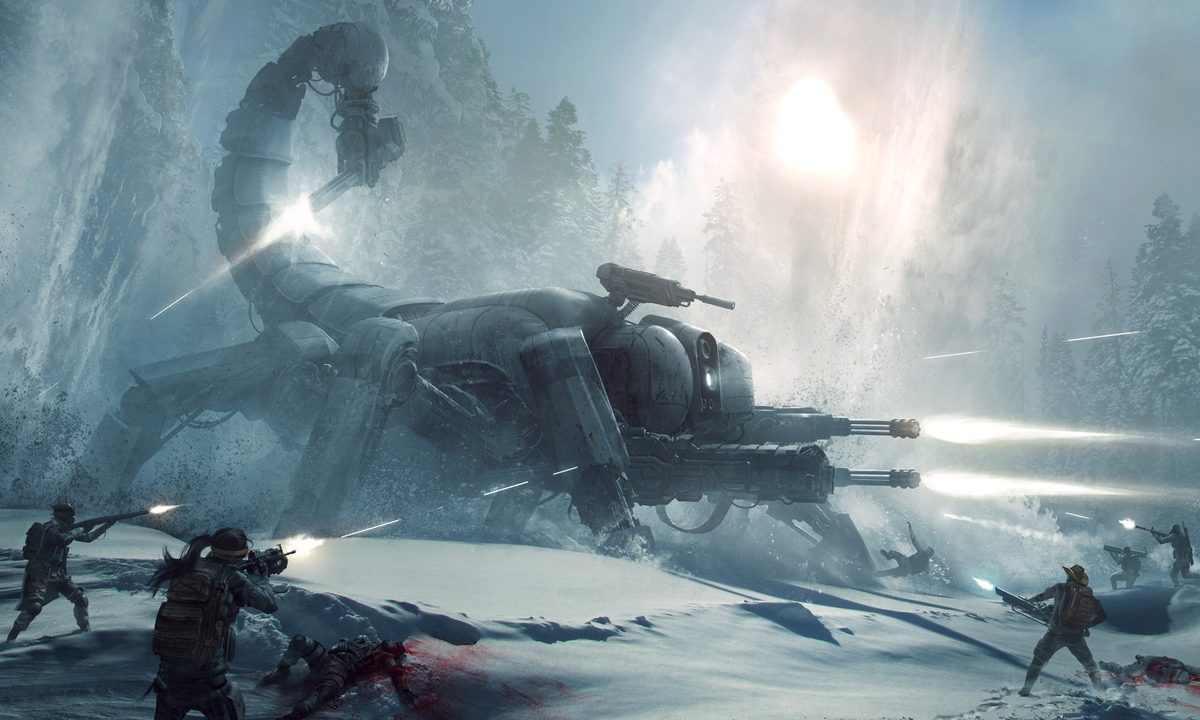 Wasteland 3 Key Art Scorpitron