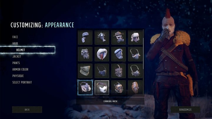 Customization in Wasteland 3
