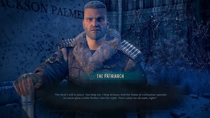 The Patriarch in Wasteland 3