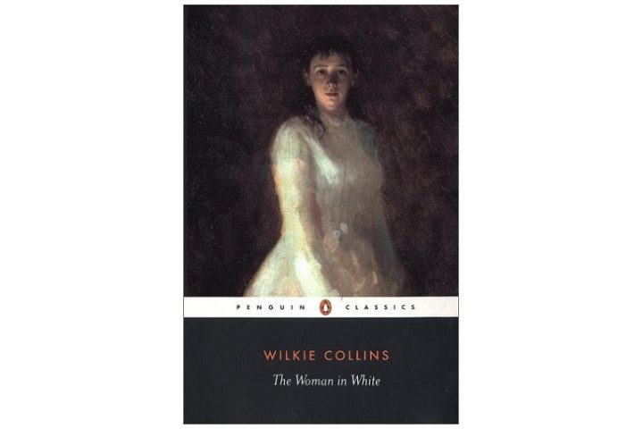Picture shows the cover of the book with the title and author name at the bottom, above which it says 'Penguin Classics' and above that there is a painting of a young woman in a white dress