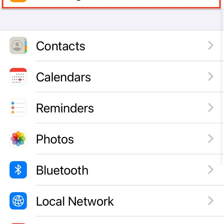 iOS 14 advertising tracking controls.