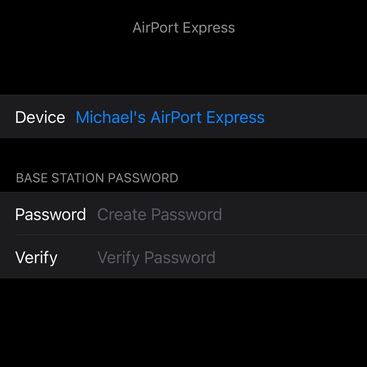 AirPort Setup 3