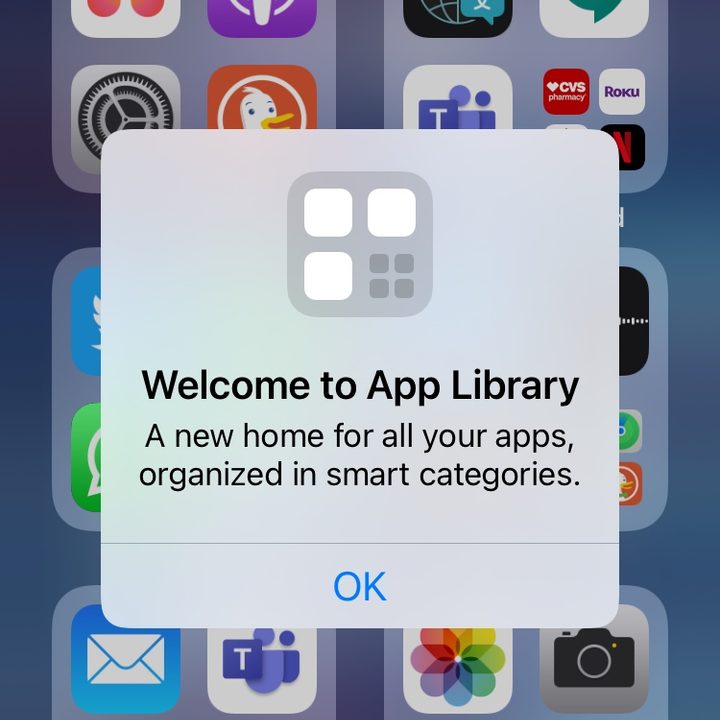 App Library iOS 14.