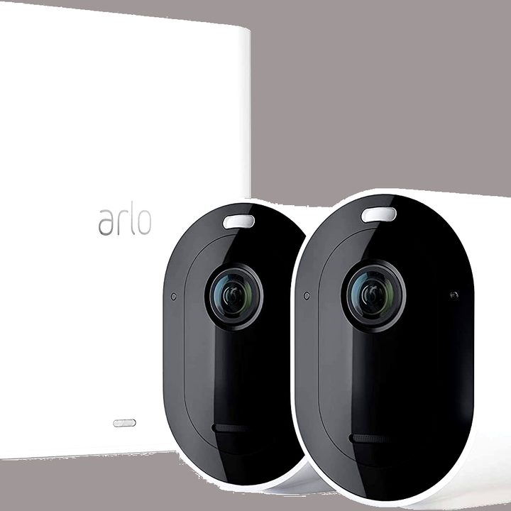 The Arlo Pro 3 home security camera system.