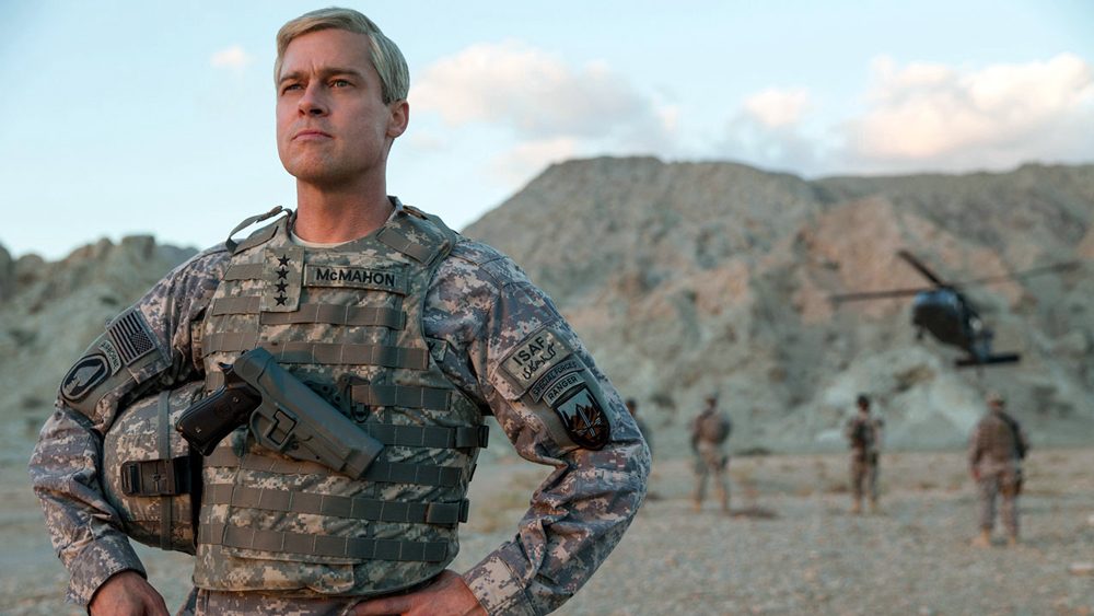 Brad Pitt in War Machine