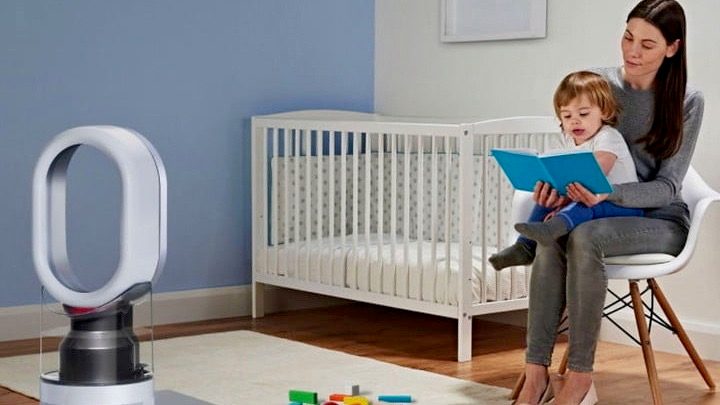 Product still of the Dyson humidifier