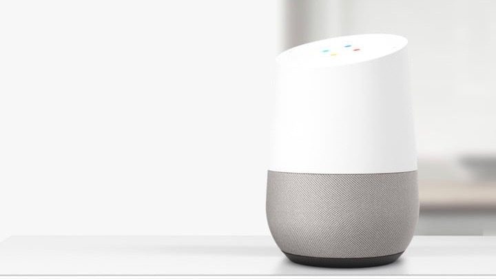 Image of Google Home, 16:9 scale