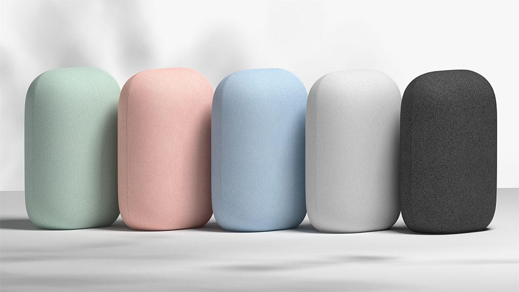 Google Nest audio color options