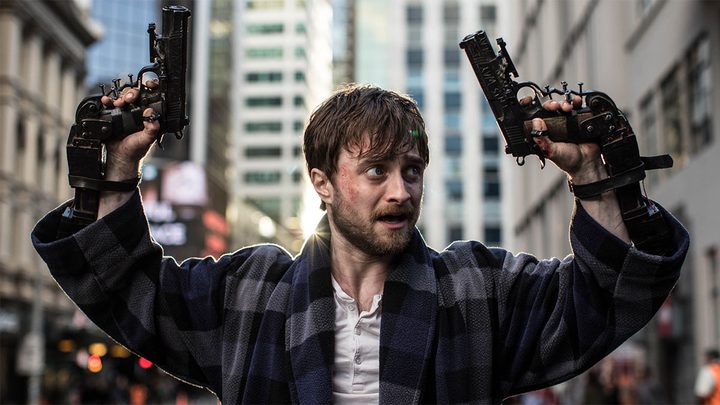 Daniel Radcliffe in Guns Akimbo.