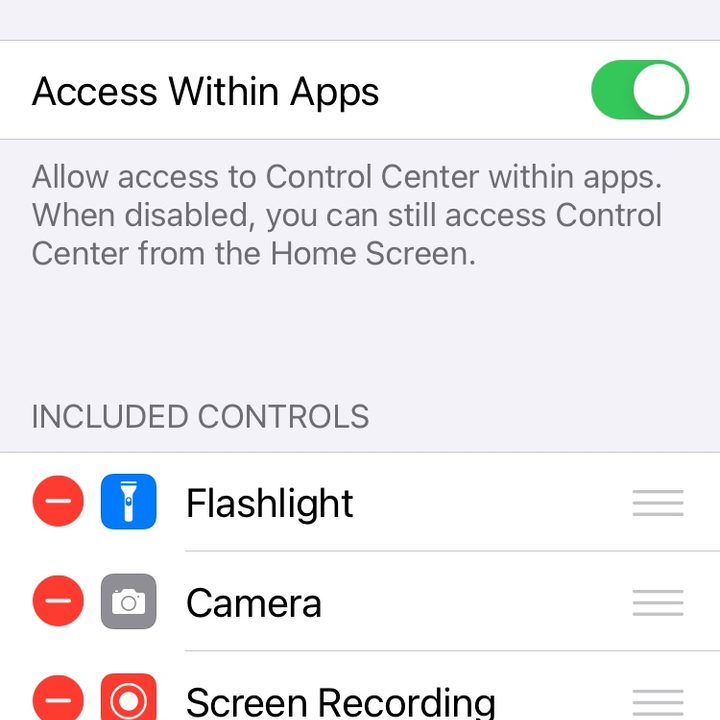 Hearing control in iOS 14.