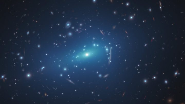 Hubble Sheds Light on Small-Scale Concentrations of Dark Matter