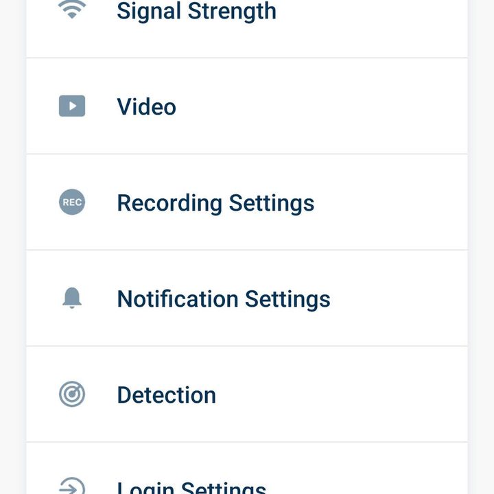 Screenshot of the HomeHawk app