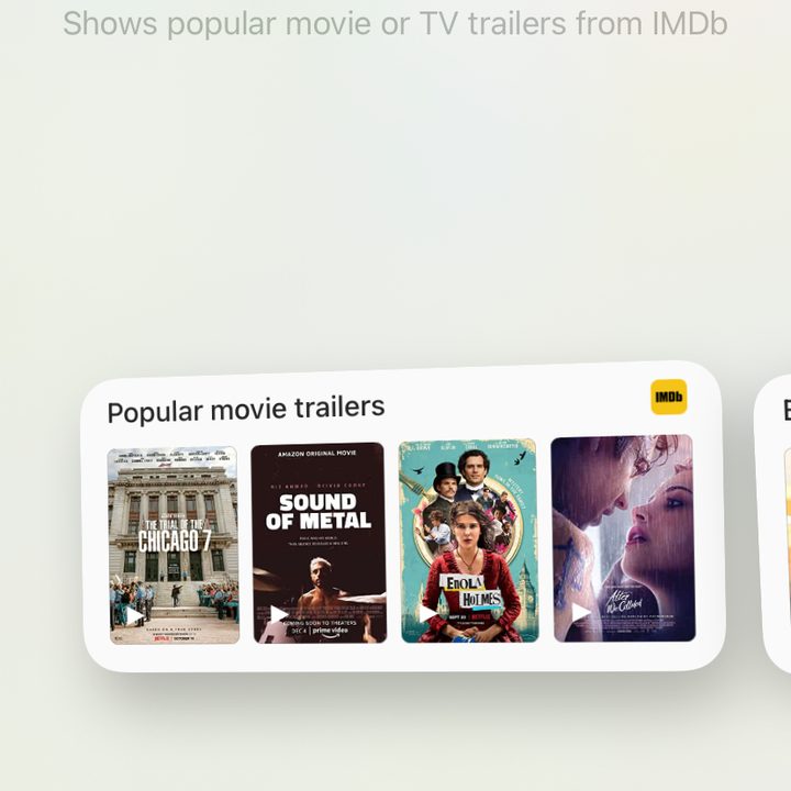 IMDb widget