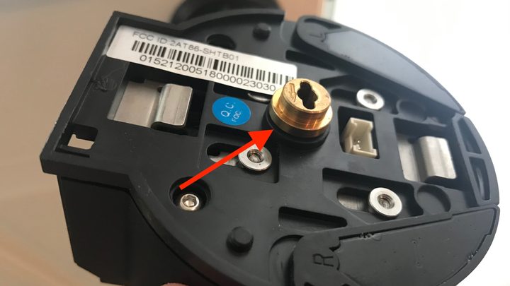 Image of interior smart lock assembly