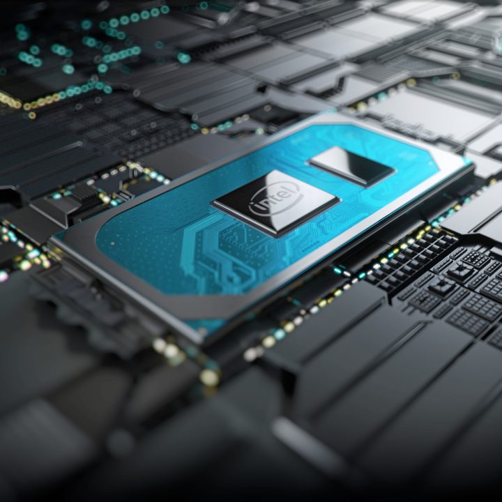 10th Gen Intel Core processor on a motherboard.