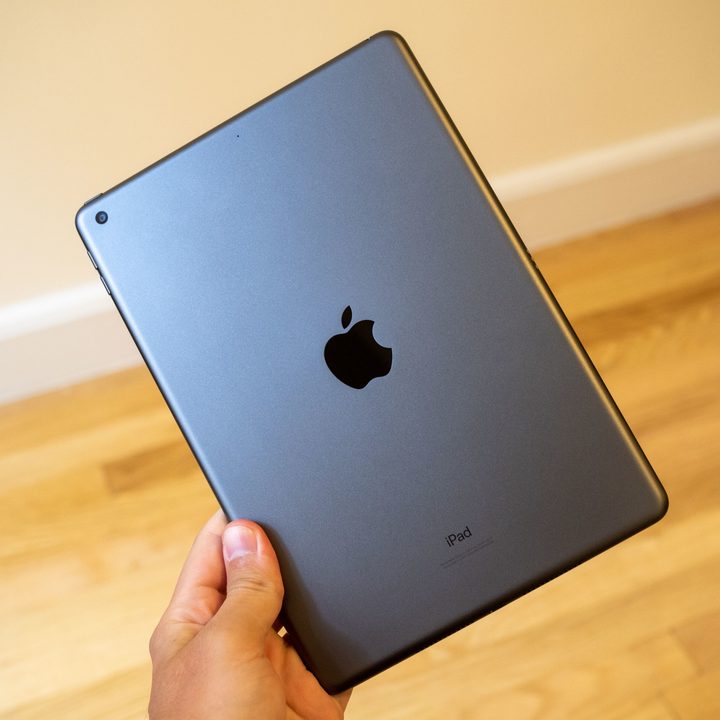 iPad (2020) rear camera.