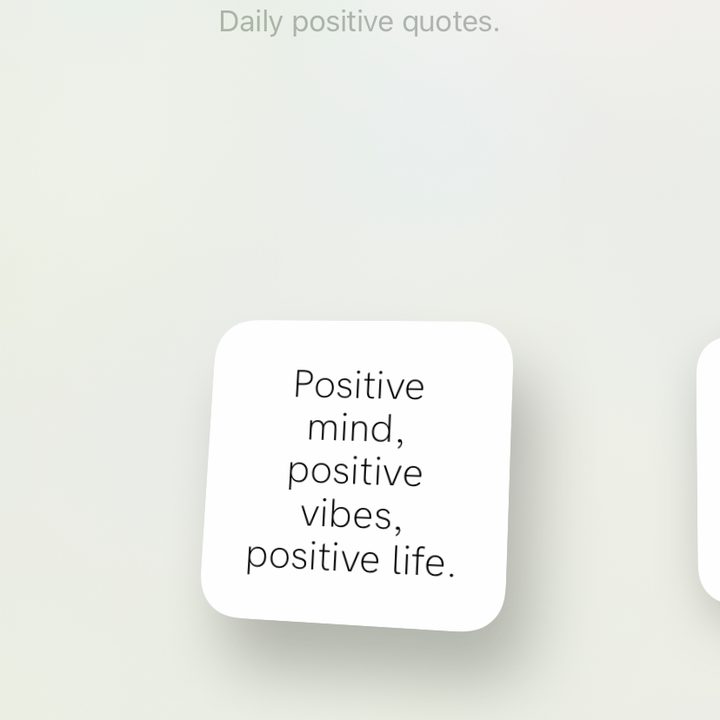 Motivation iOS 14 widget