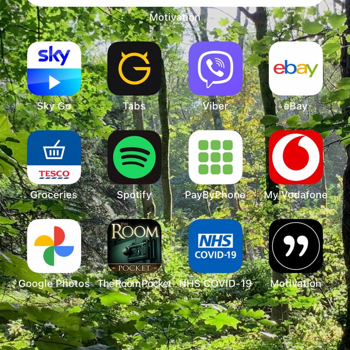 Motivation quote home screen widget