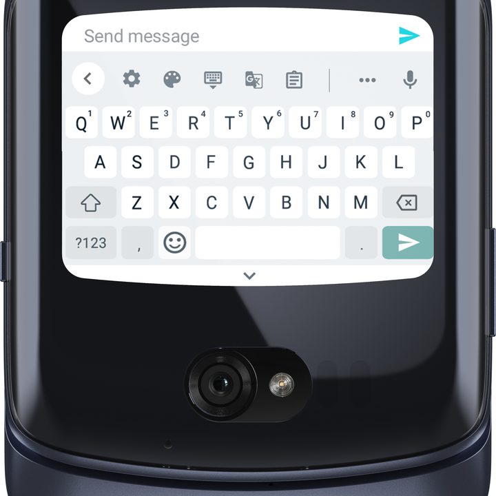 motorola razr 2020 news render cover keyboard