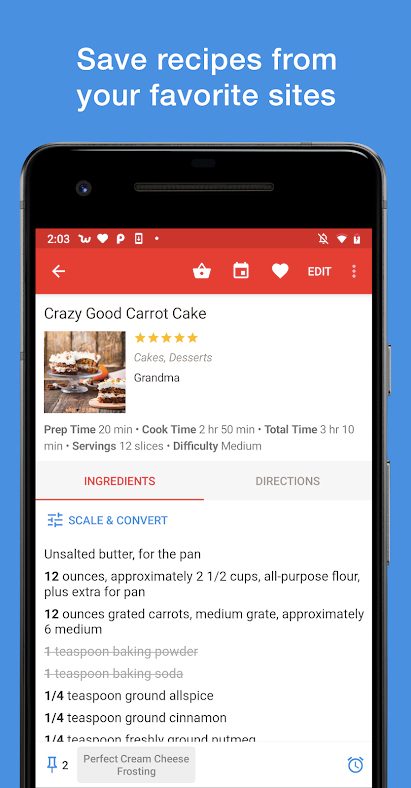 Paprika save recipes