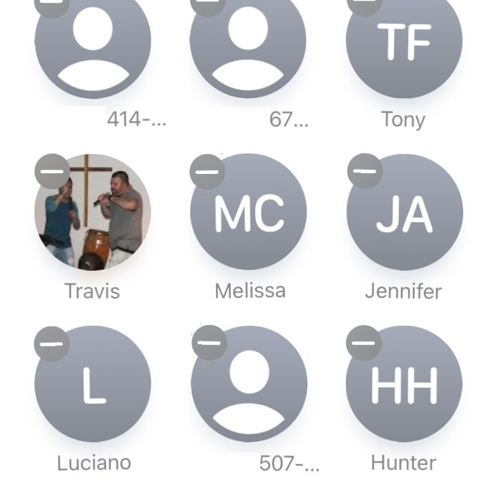 Pin iMessages contacts in iOS 14.