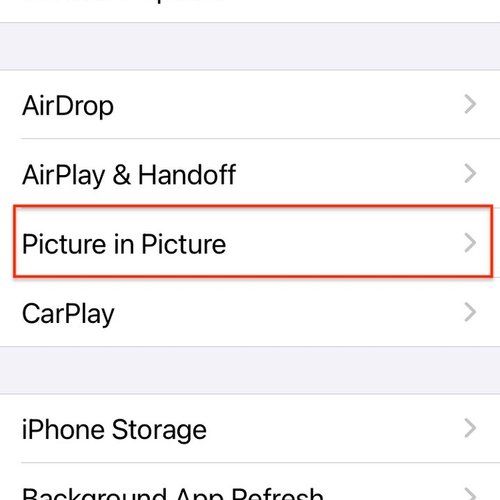 how to use ios 14 picture in mode watch video pip7