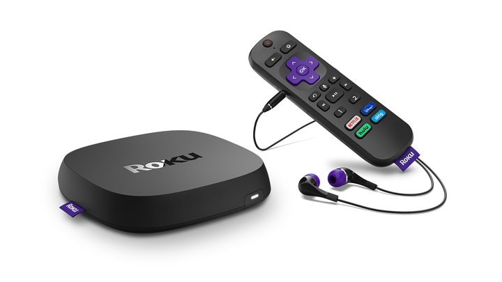 The Roku Ultra (2020) with remote.