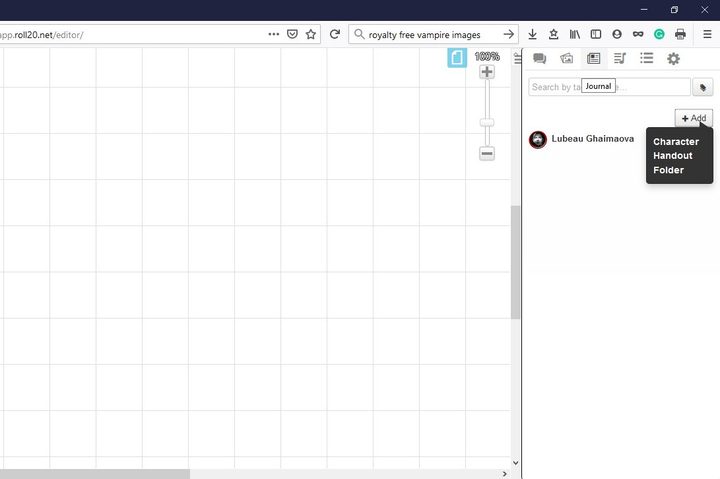 Image of Roll20 Create a Character Sheet