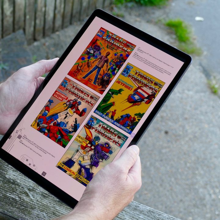samsung galaxy tab s7 plus review comics