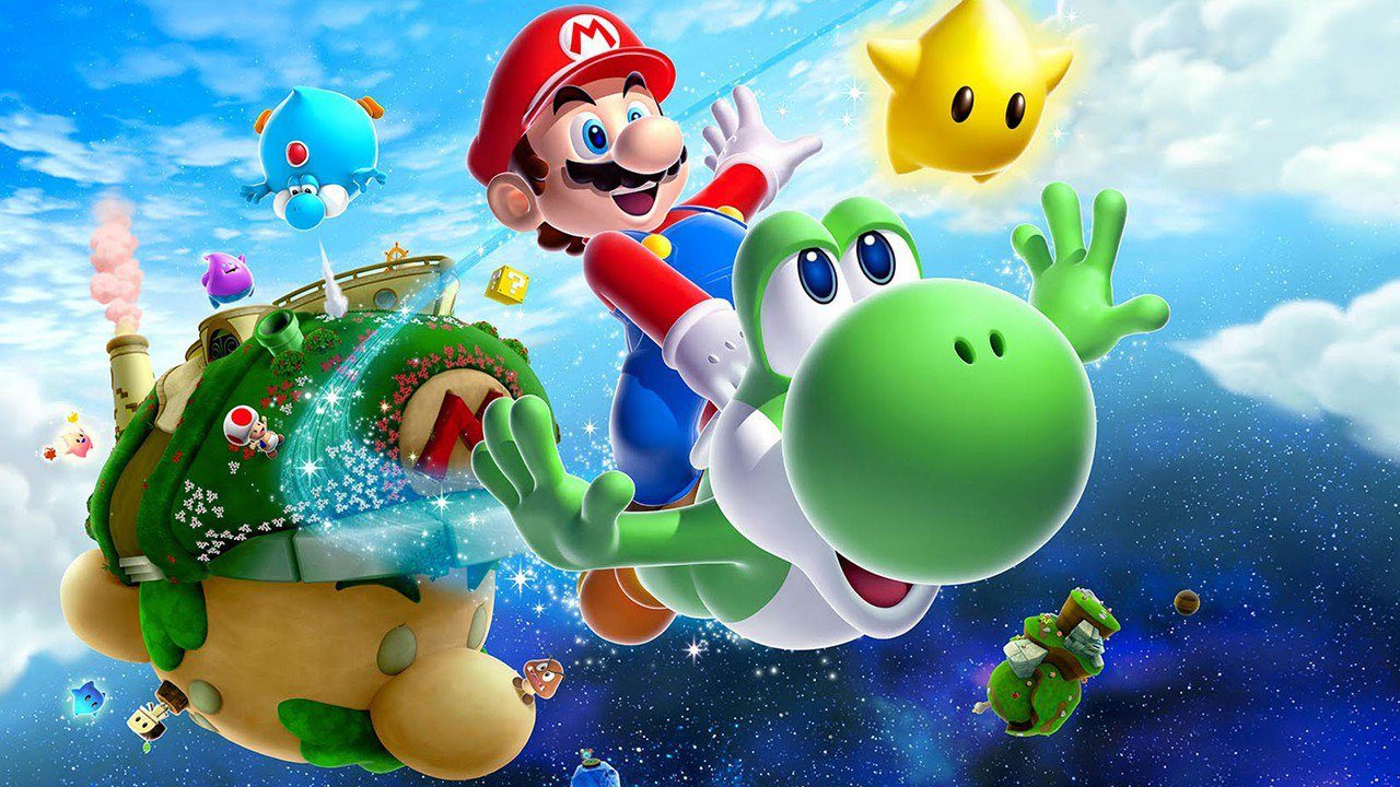 Promo art for Super Mario Galaxy 2.