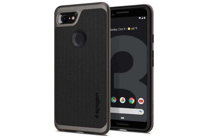 Spigen Neo Hybrid Case in black for the Google Pixel 3.