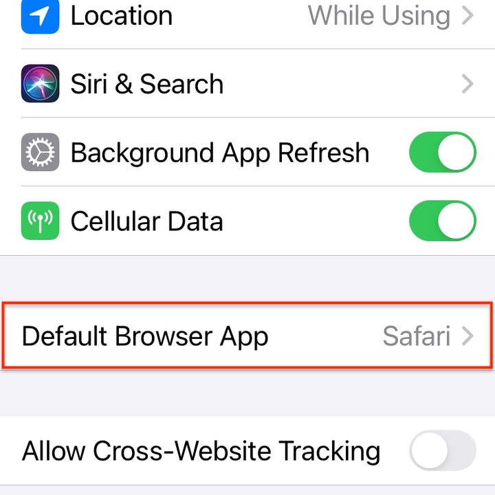 Default apps iOS 14.