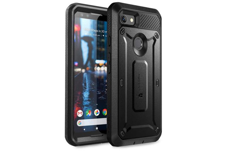 Supcase Unicorn Beetle Pro Case in black for the Google Pixel 3.