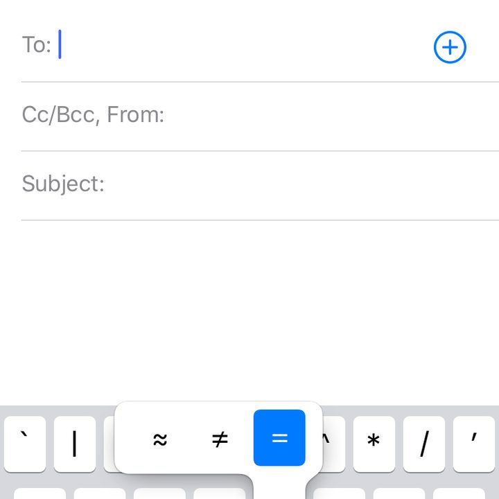Tap and hold for alternates in iOS 13 and 14 punctuation.