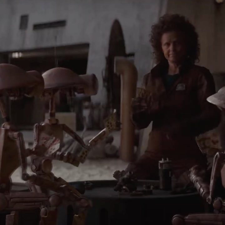 the mandalorian visual effects interview star wars pixomondo s1 pit droids after