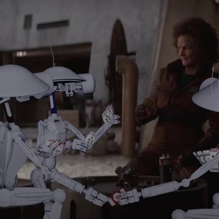 the mandalorian visual effects interview star wars pixomondo s1 pit droids before
