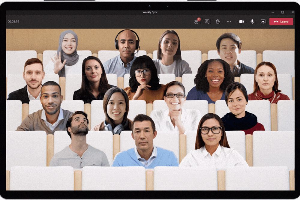 Microsoft Together Mode