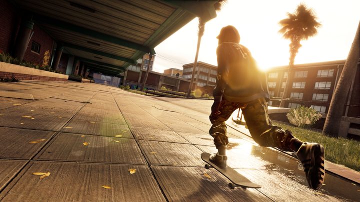 Skater in Tony Hawk's Pro Skater 1+2.
