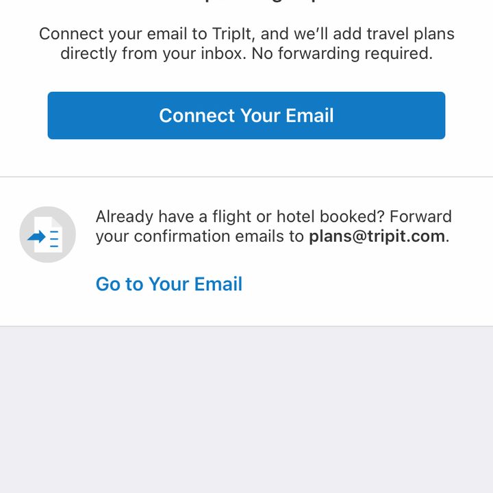 TripIt app