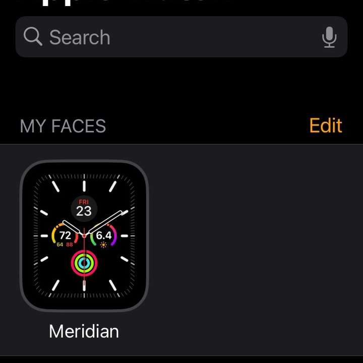 Unpair Apple watch.