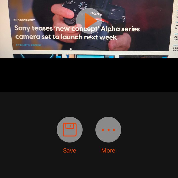 Video Crop app saving