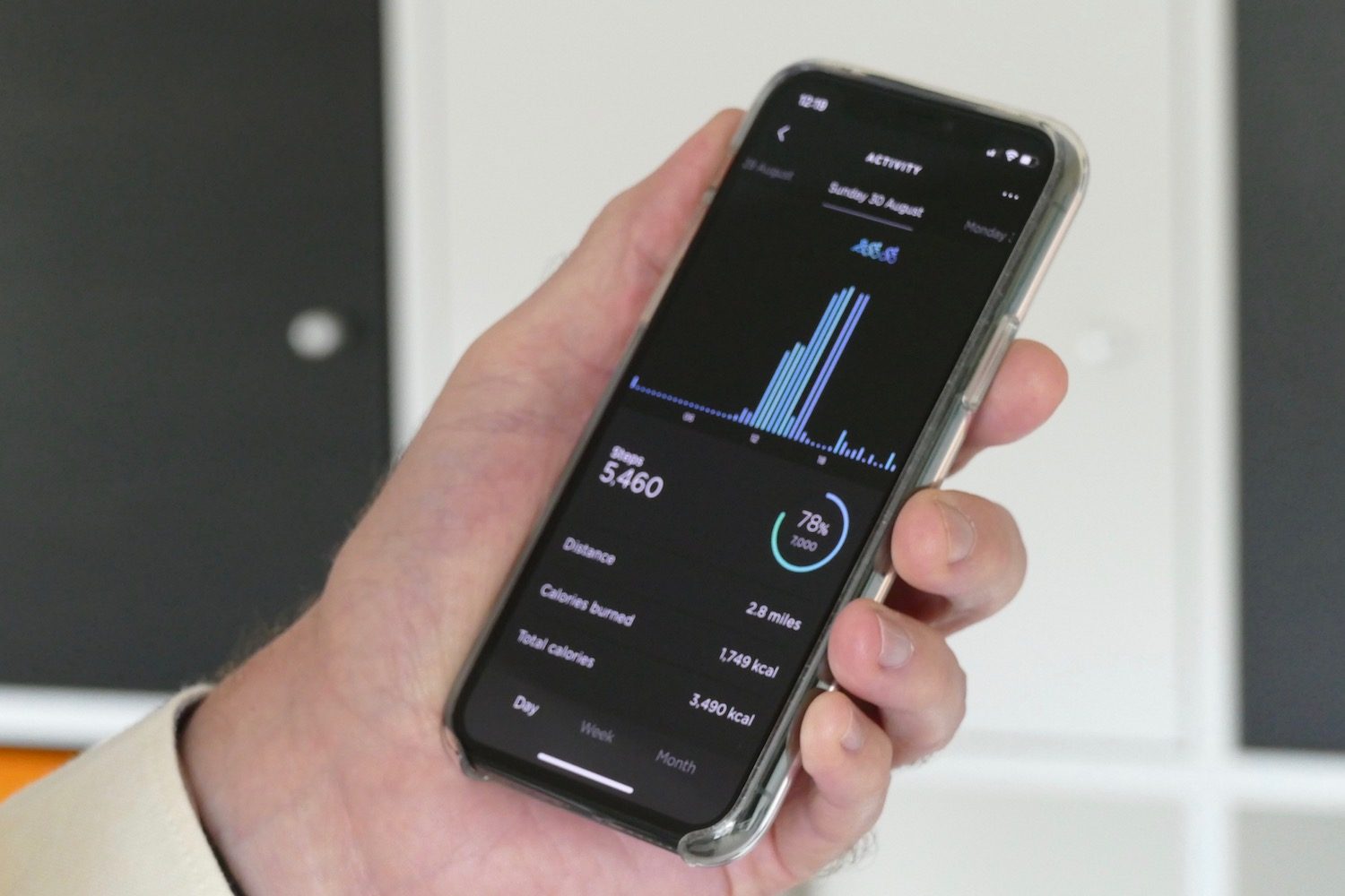 withings scanwatch review activity app