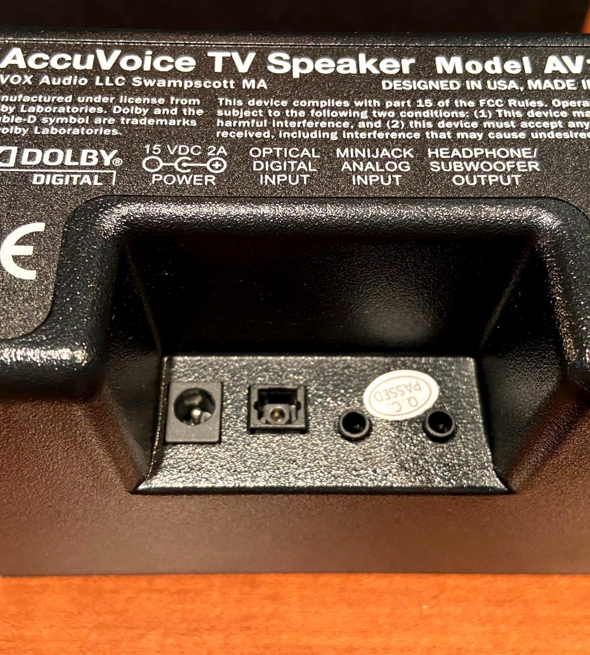 Zvox AccuVoice AV157 TV Speaker
