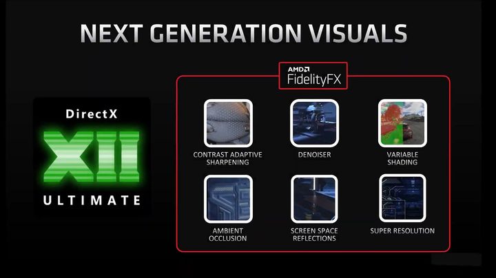 A screenshot of next-generation visuals.