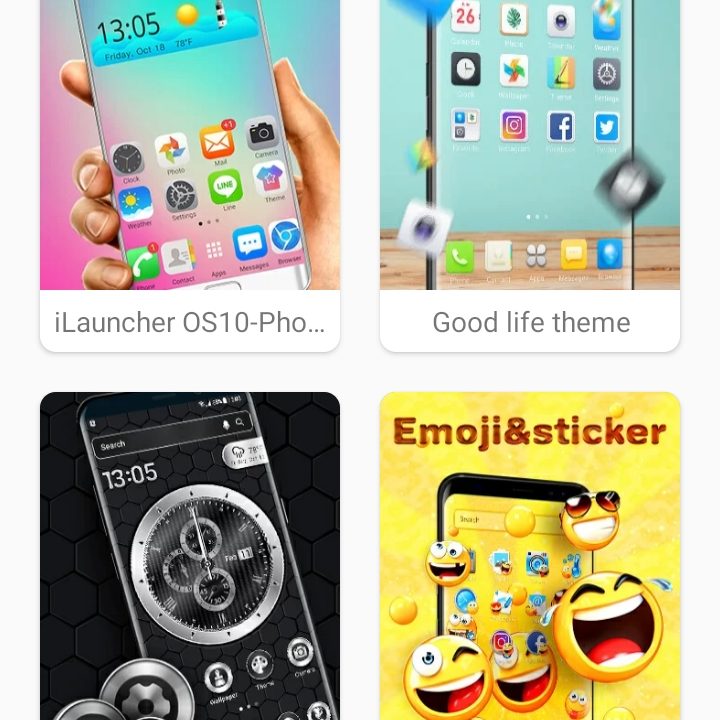 Apex Launcher Theme Gallery