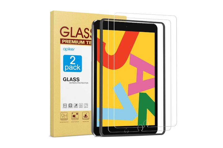 Apiker Screen Protector for 8th Generation 10.2-Inch iPad (2020)