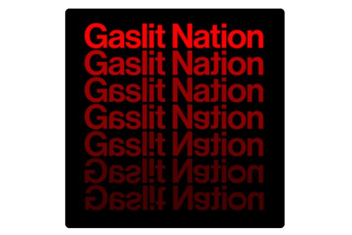 Gaslit Nation podcast logo.