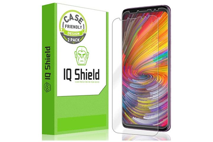 IQShield Film Screen Protector for Galaxy S9 and S9 Plus.