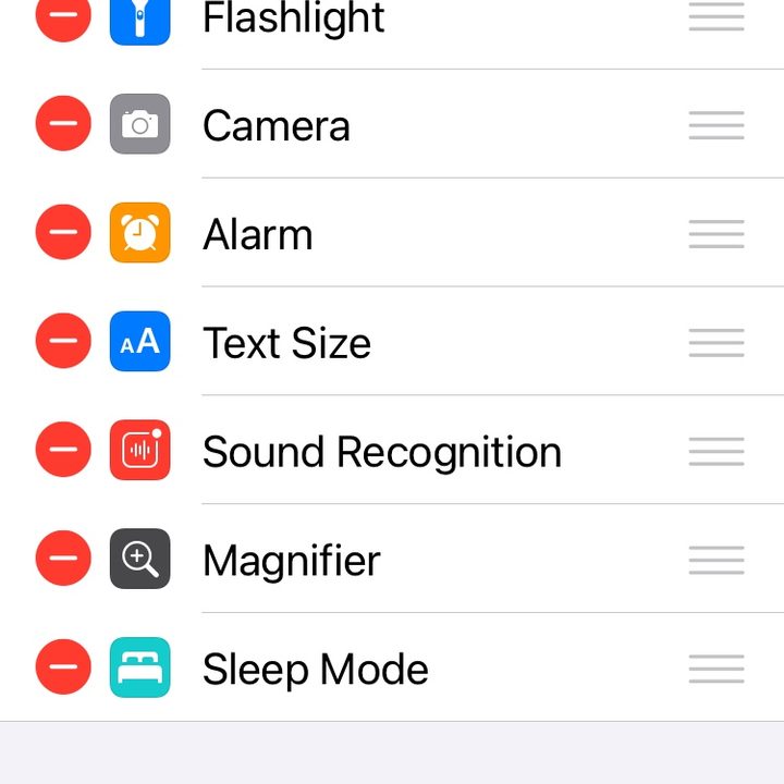 iOS 14 Control Center
