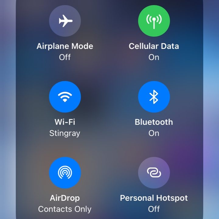 take control of ios ipados center cc7
